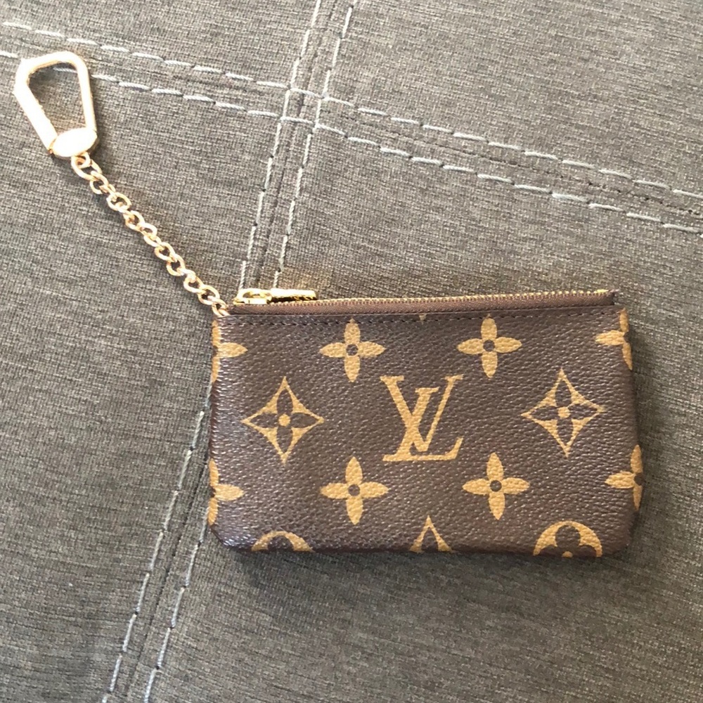 Faux designer key chain